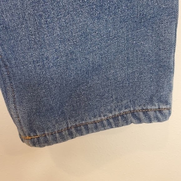 Men's 32 by 32 Black Lined Jeans - Picture 4 of 11